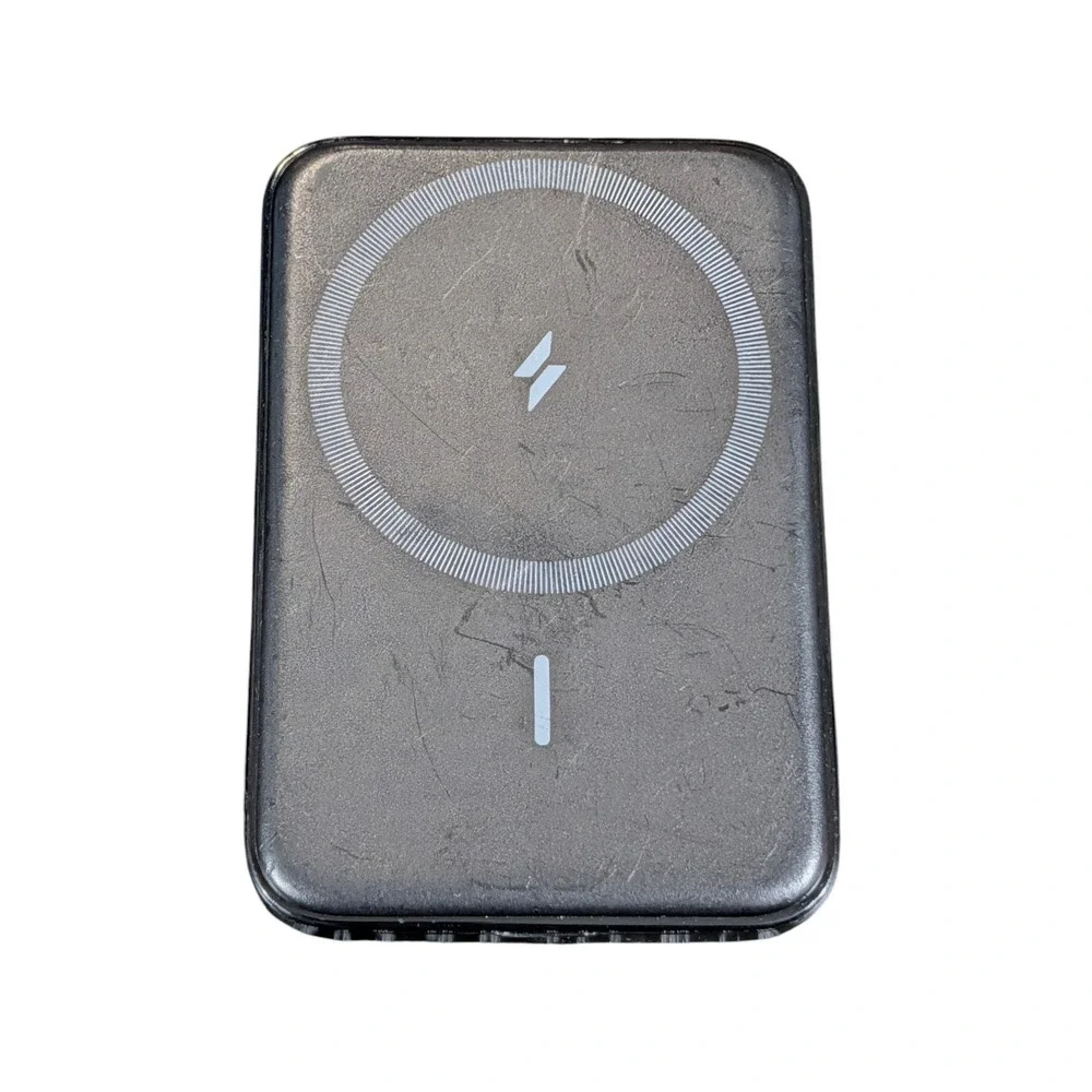 Cc6U Anker MagGo 5000mAh Magnetic Wireless Portable Charger W/Stand A1618 BLK‎